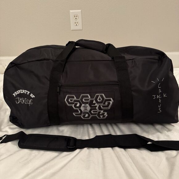 Travis Scott Jack Boys Property of Duffle Bag - Picture 1 of 11